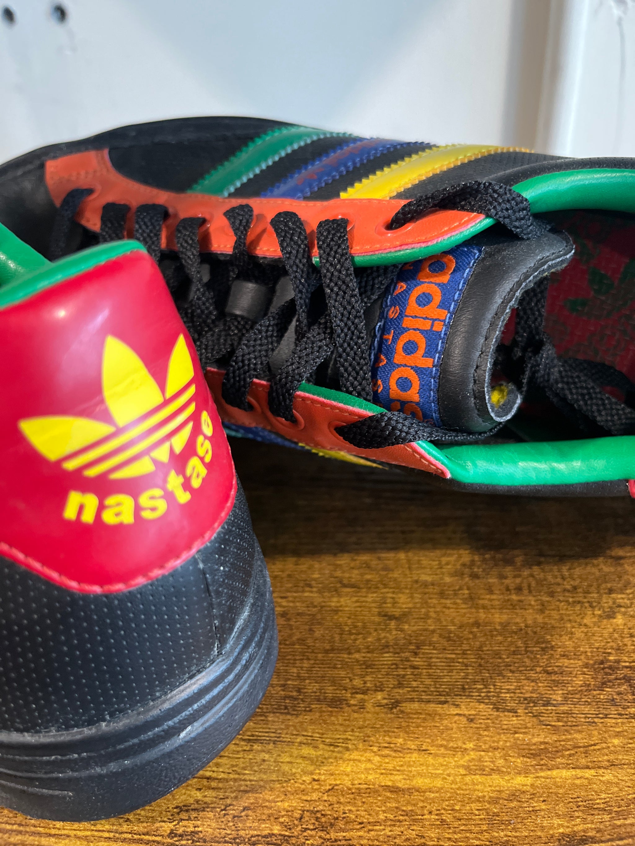 Adidas Nastase Tennis Shoe Black