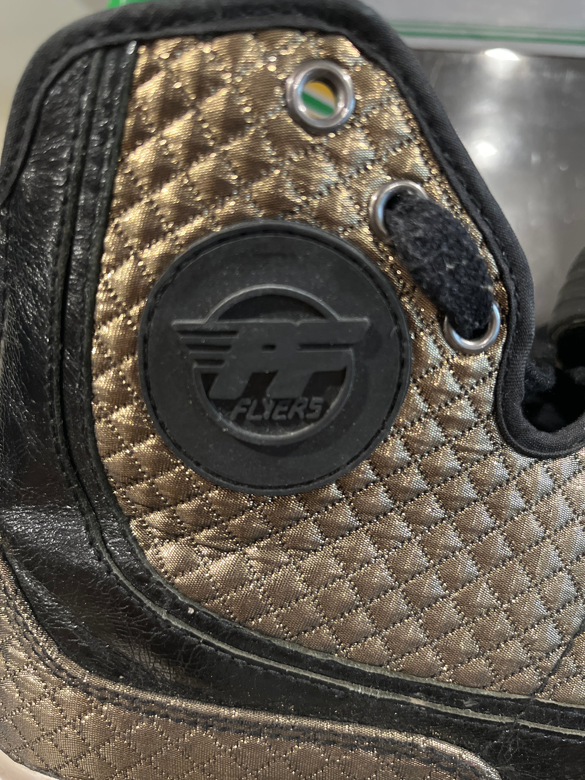PF Flyers Gold High Top Sneakers