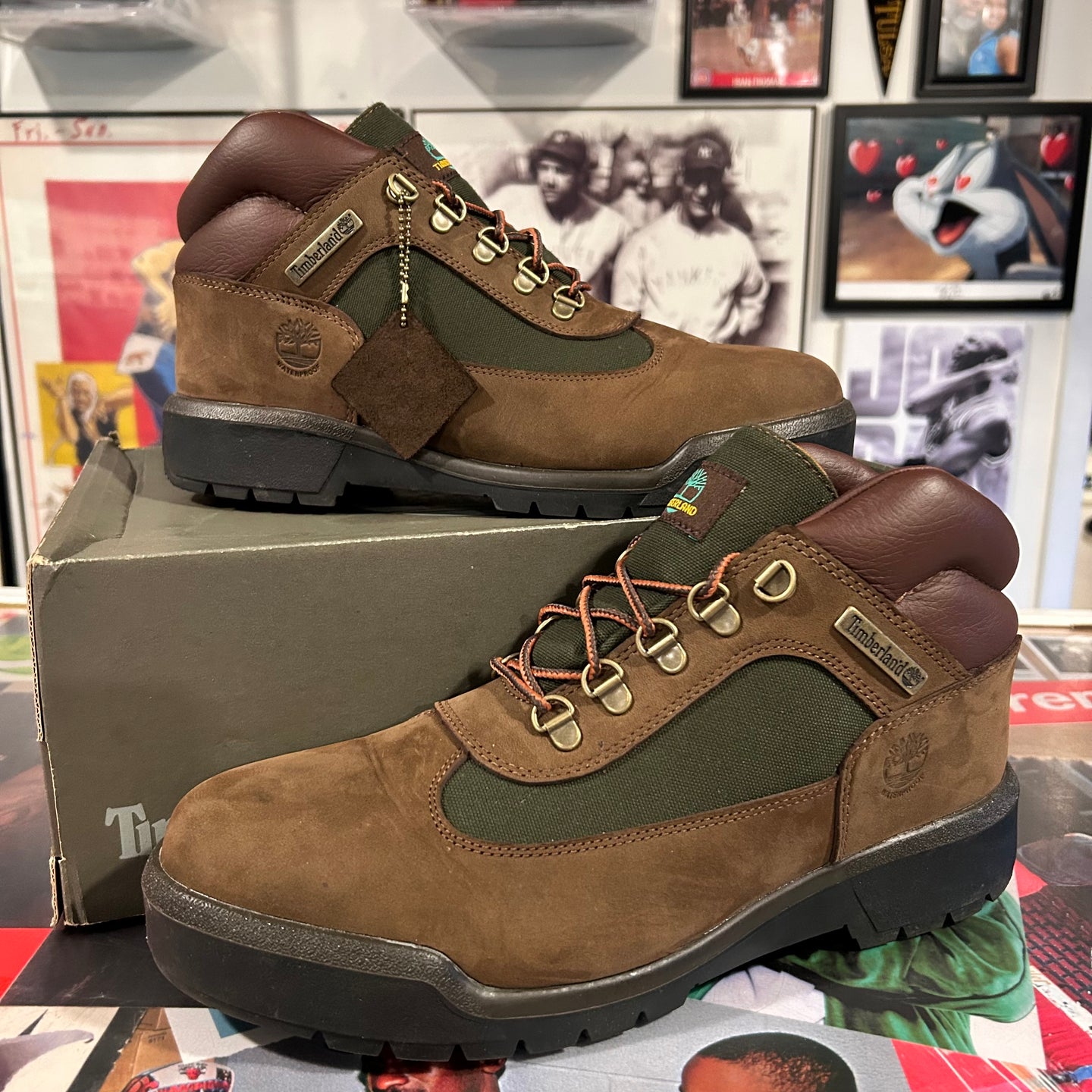 Timberland hikers ? Beef and broccoli