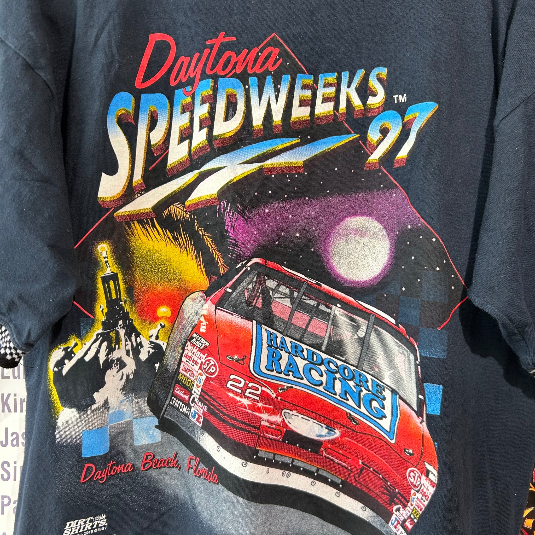1997 Daytona Speedweeks NASCAR T-shirt