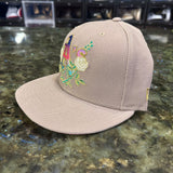 Athletic fitted cap