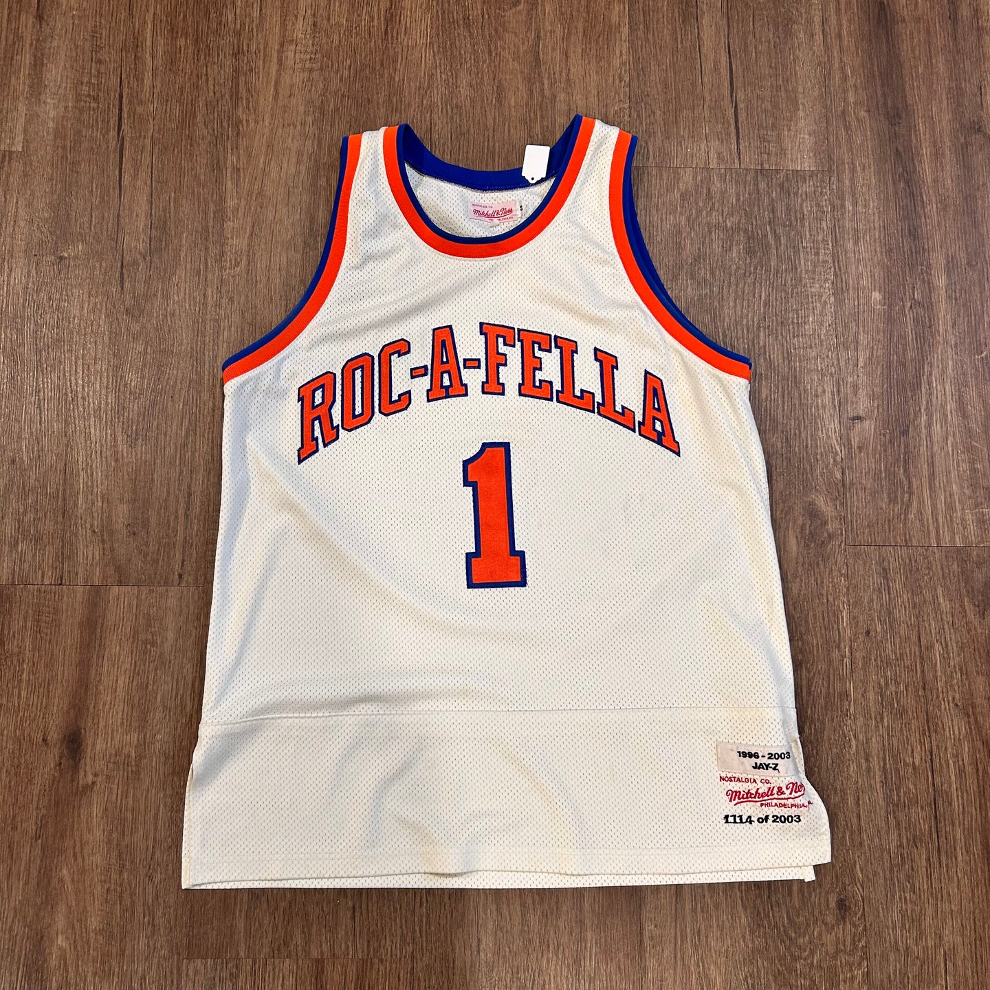 Sean Carter Mitchell and ness jersey