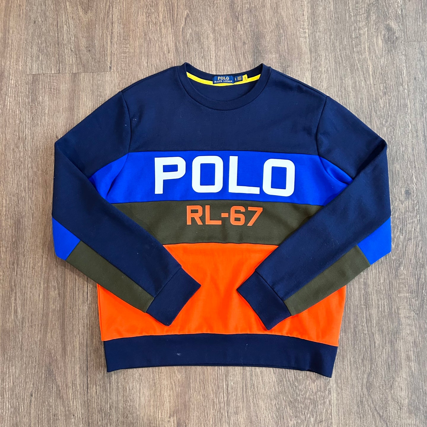 Polo crewneck