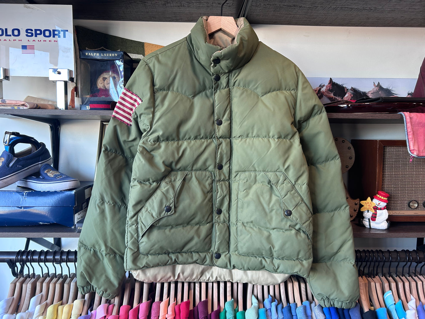 Polo Denim and Supply puffer