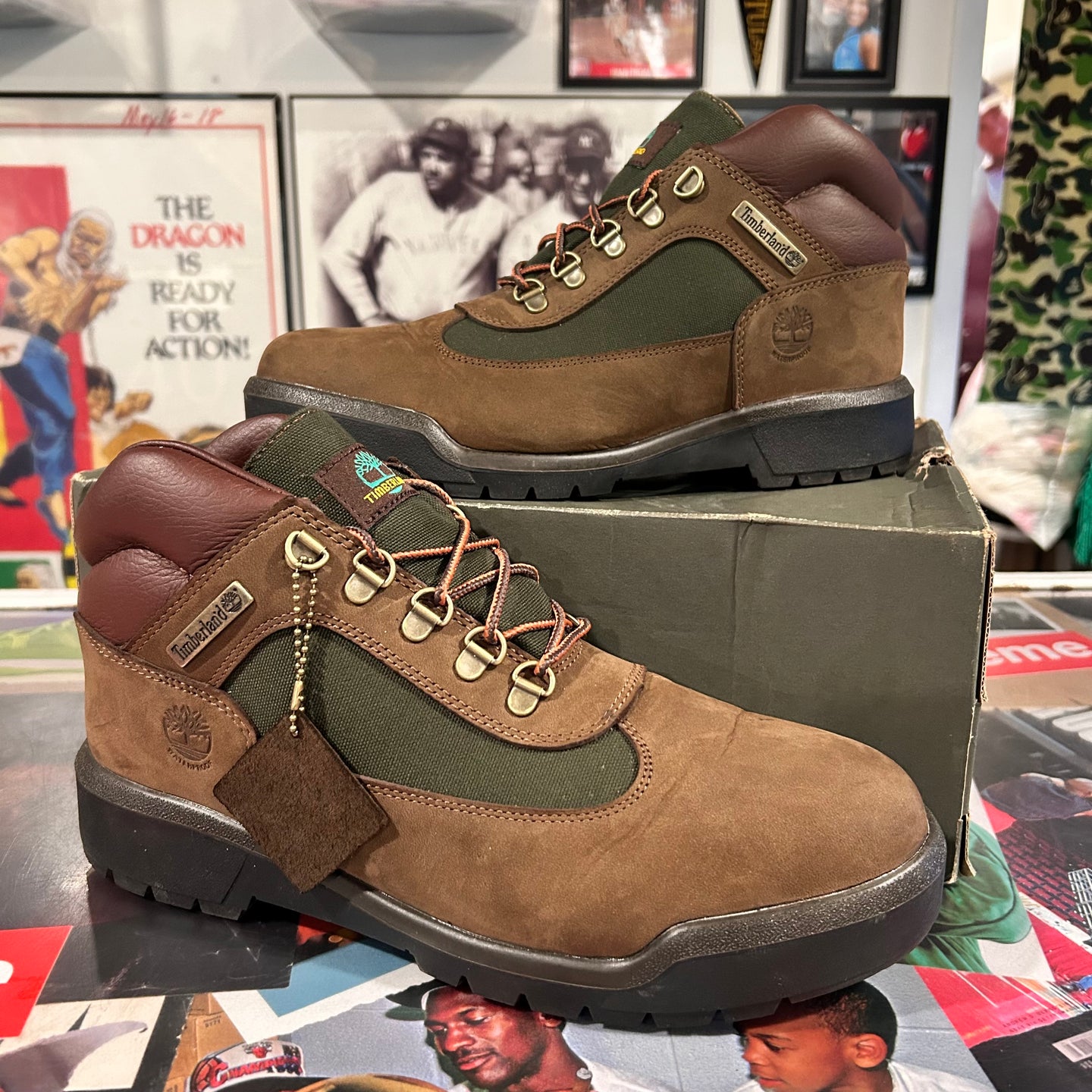 Timberland hikers ? Beef and broccoli