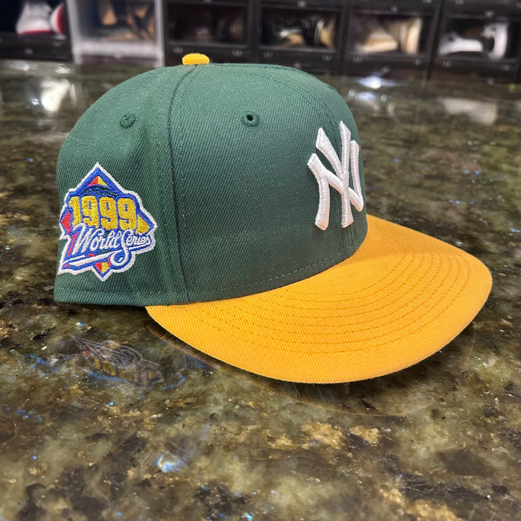 Yankees fitted cap /athletics colorway