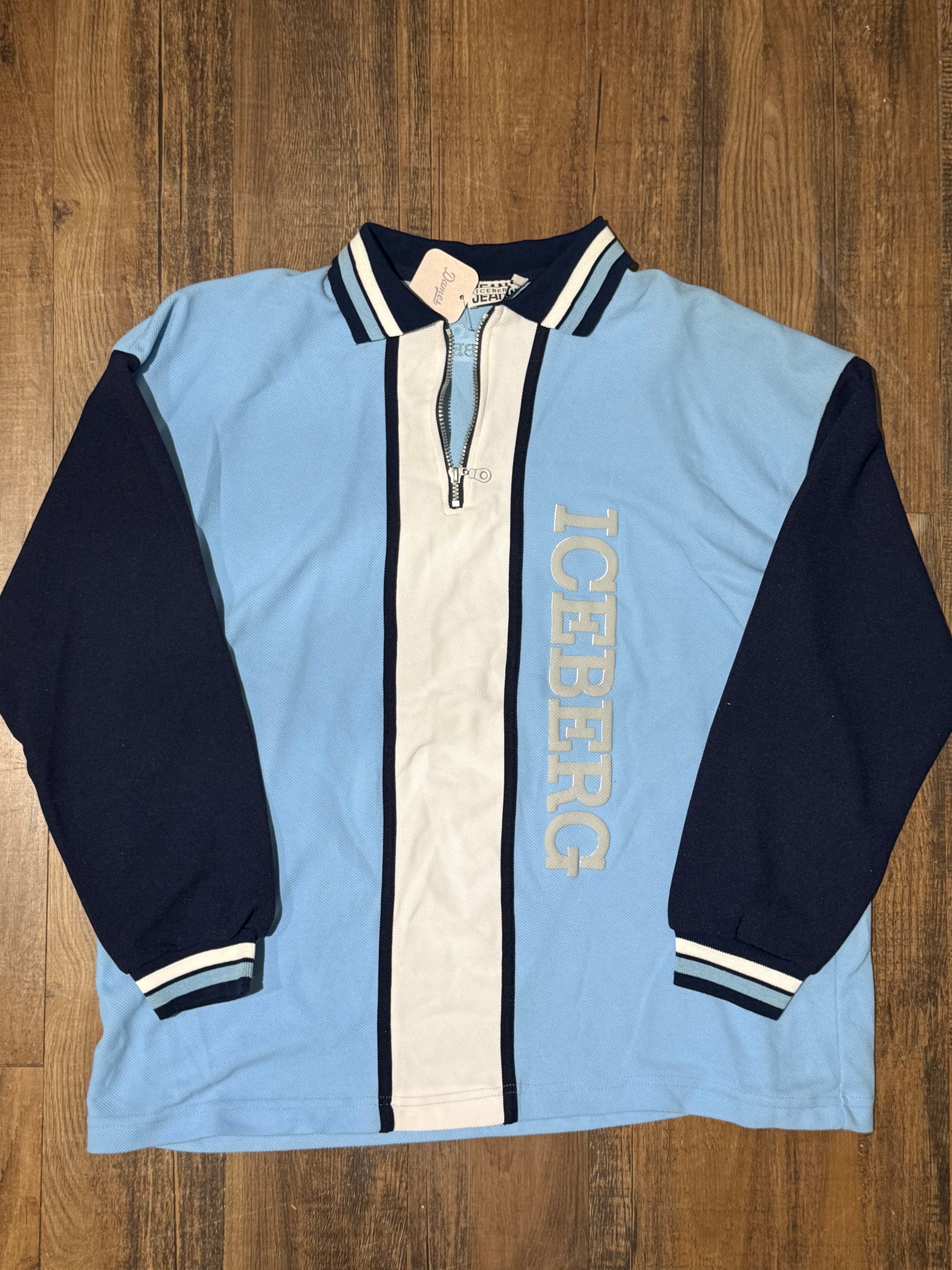 ICEBURG Quarter Zip Shirt