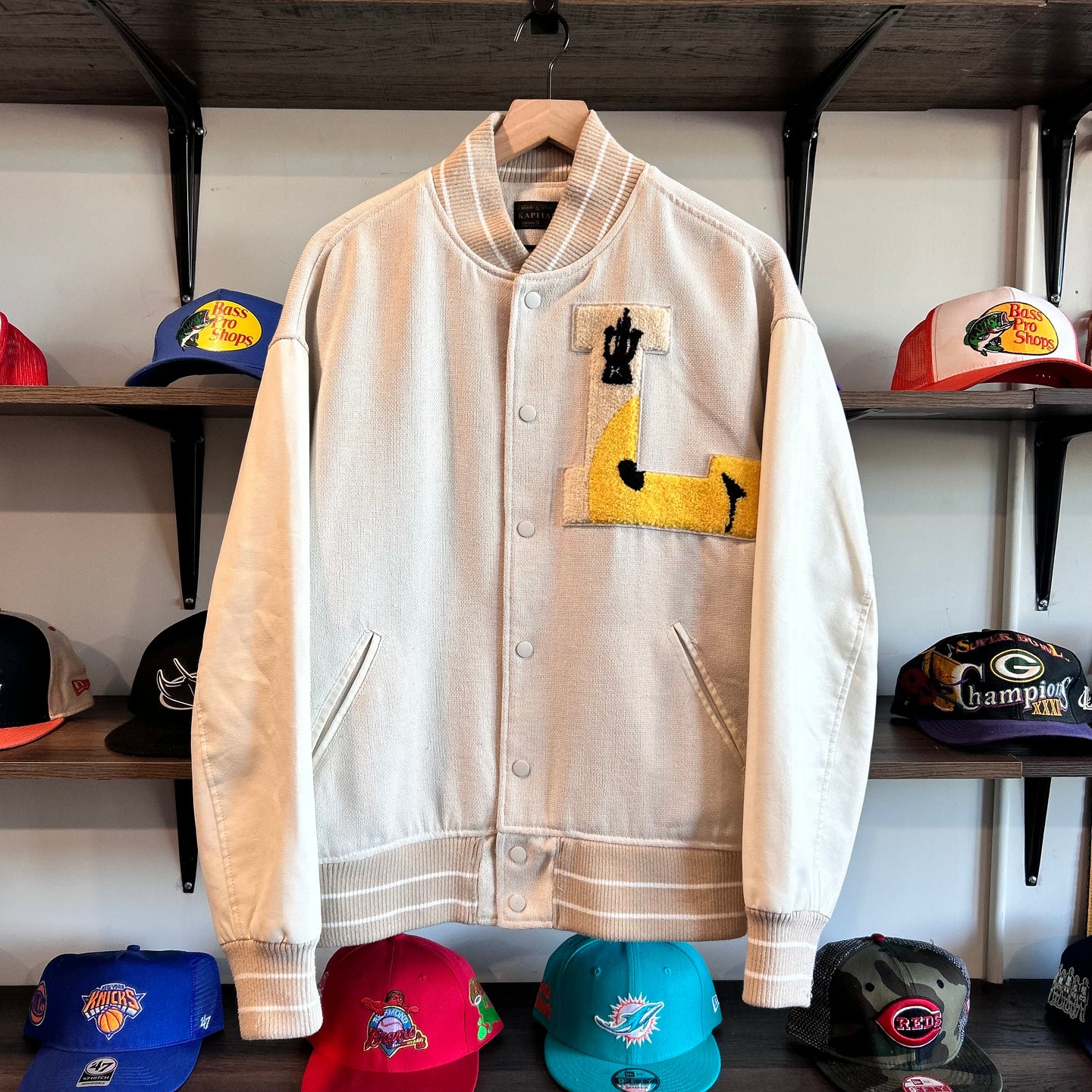 Kapitol hemp varsity jacket