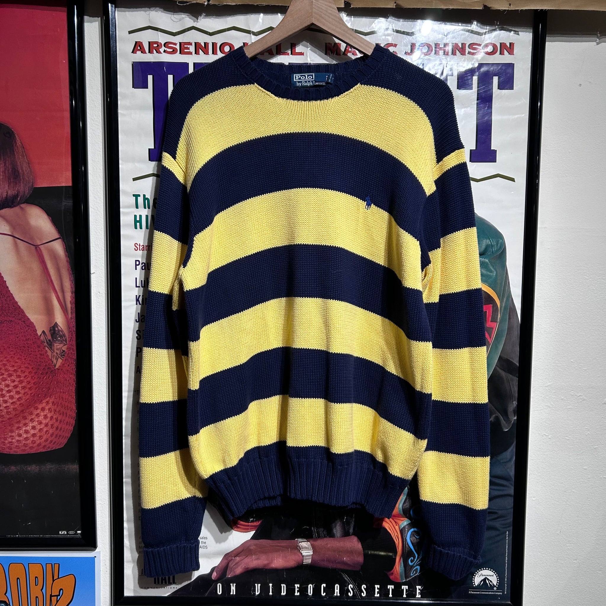 1990’s Tripped Polo sweater