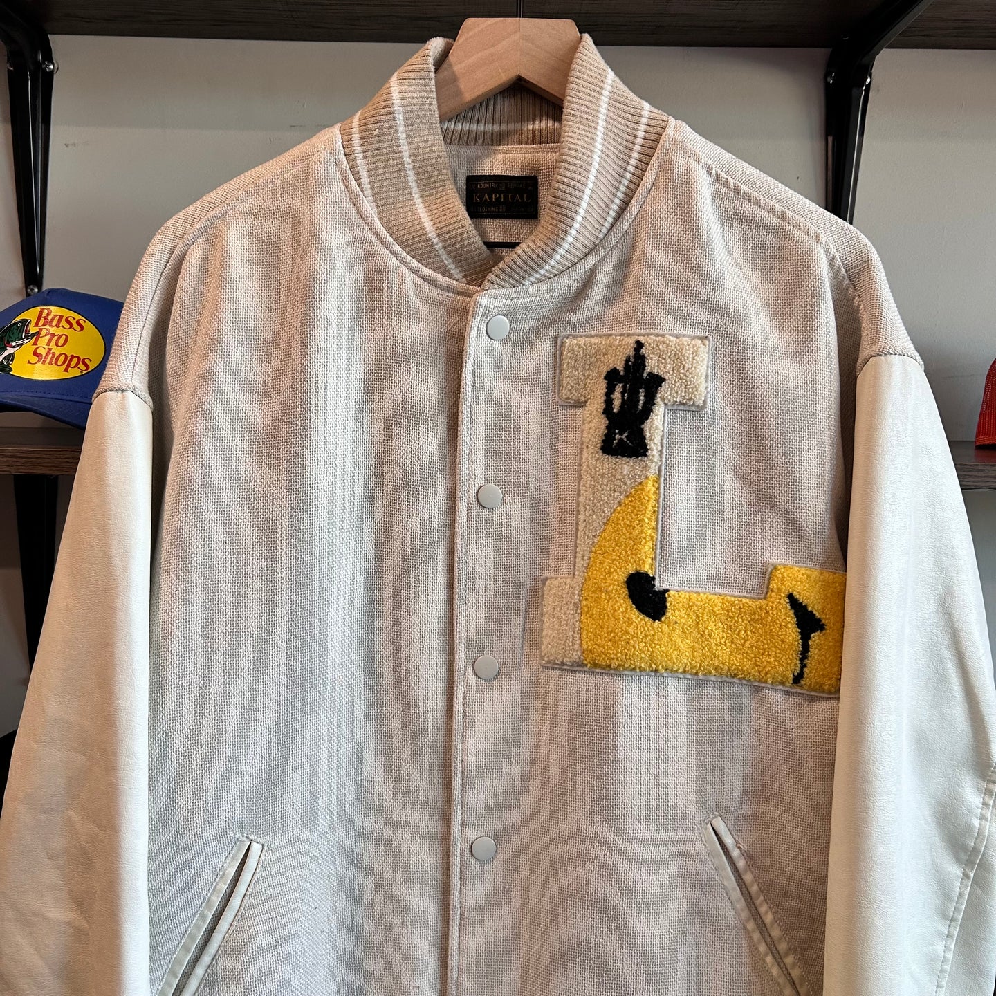 Kapitol hemp varsity jacket