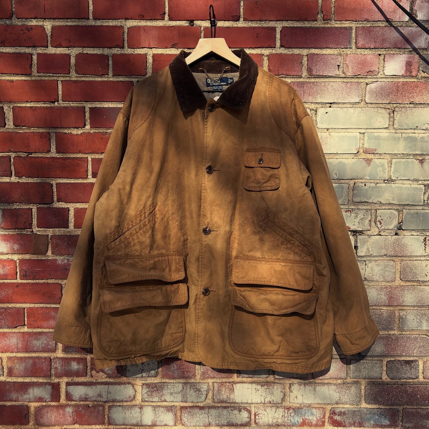 Polo field coat