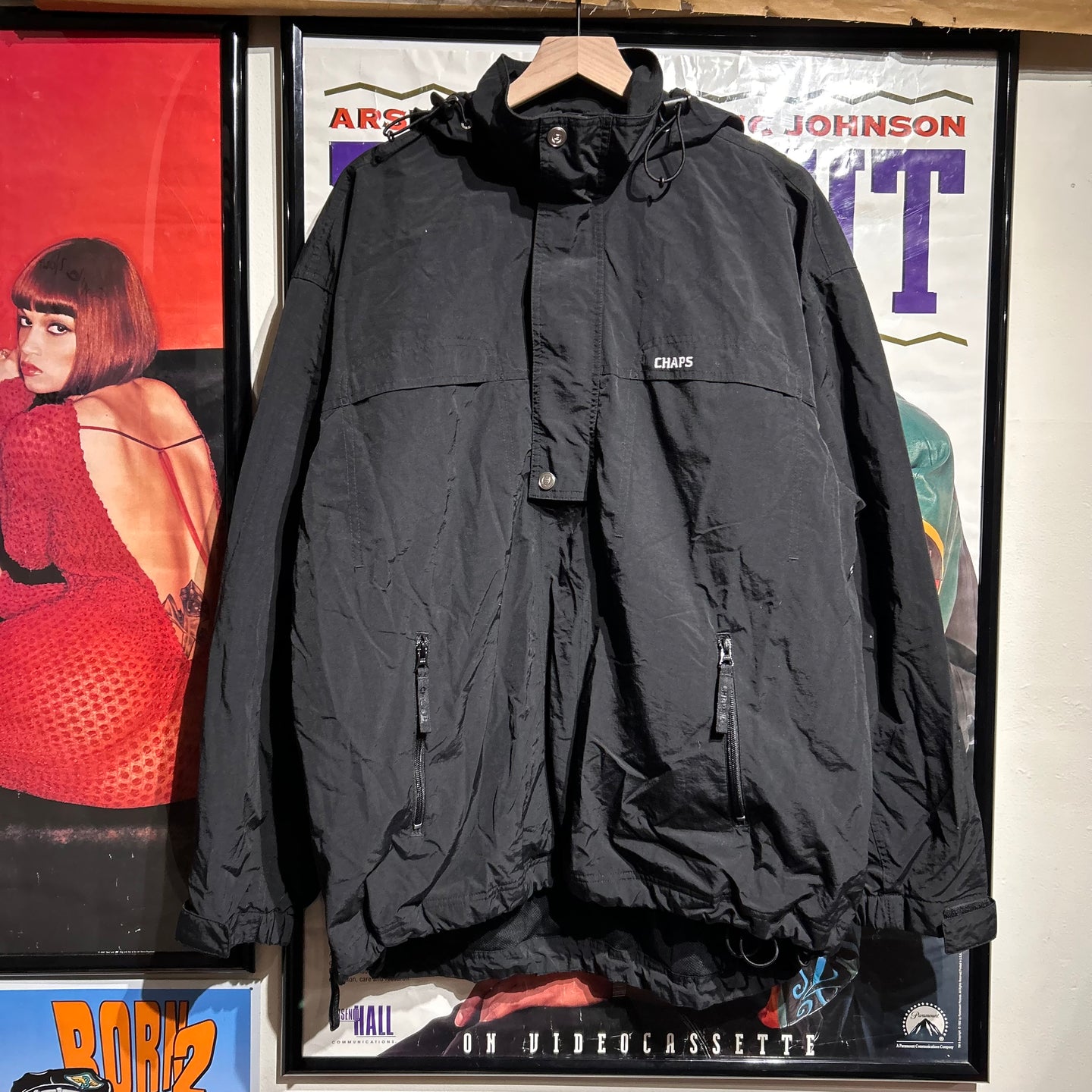 Chaps Black jacket