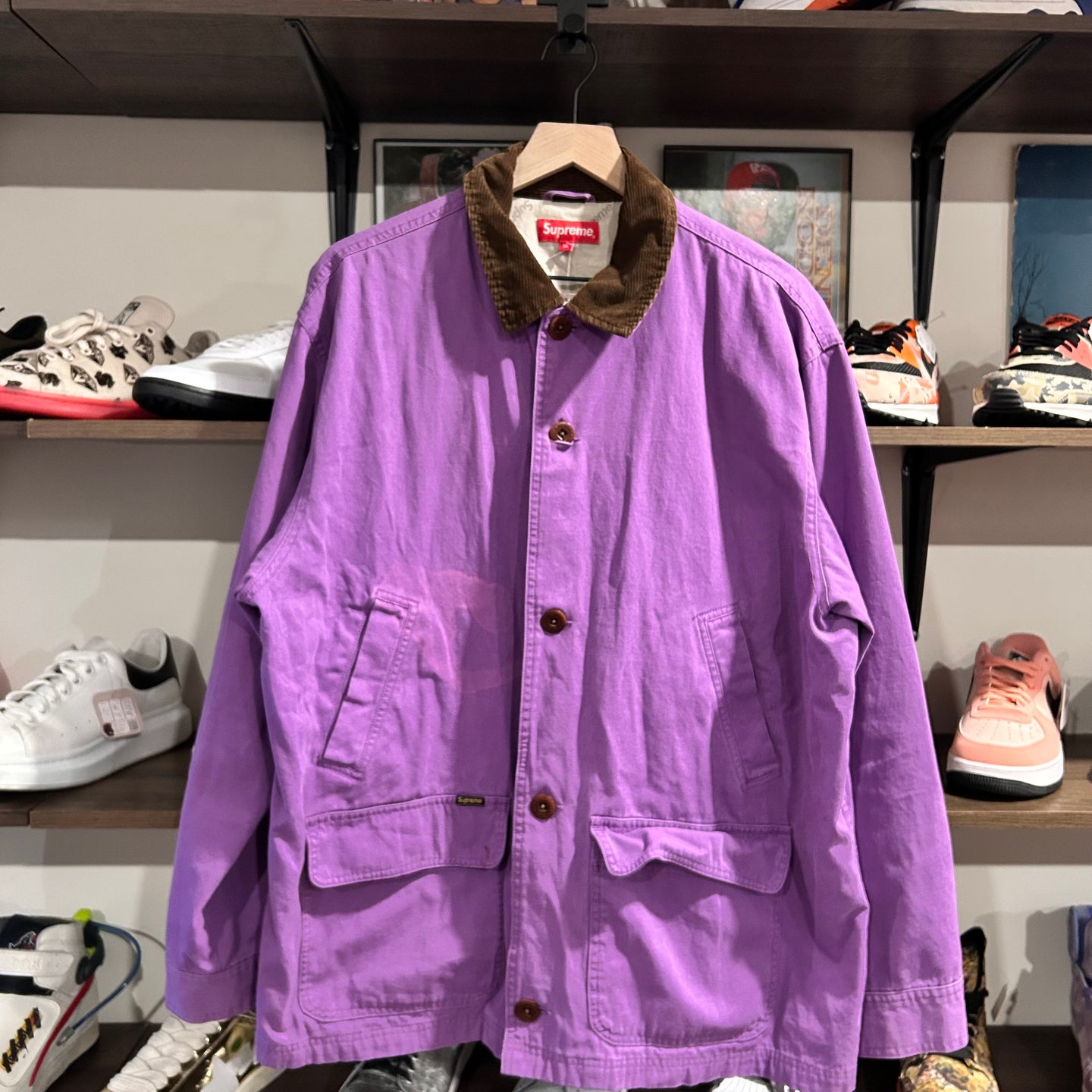 Purple supreme chore coat ( pre owned )