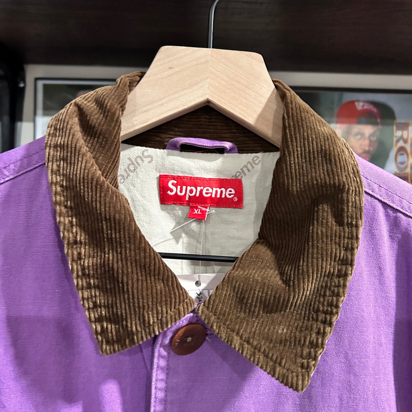 Purple supreme chore coat ( pre owned )