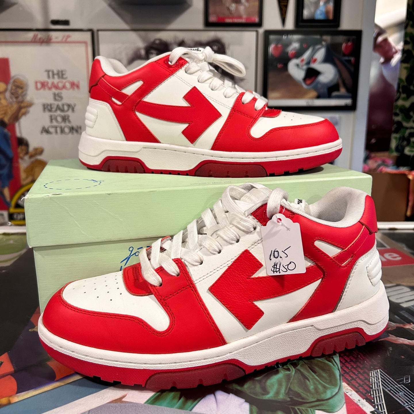 Out of office off-white sneakers