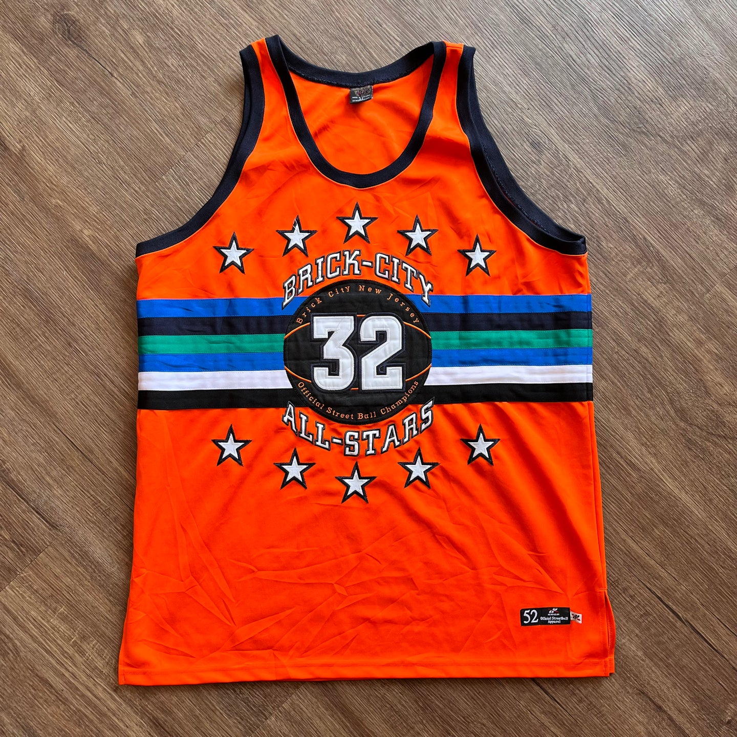 Official Streetball Apparel ‘Brick-City All Stars’ Basketball Jersey