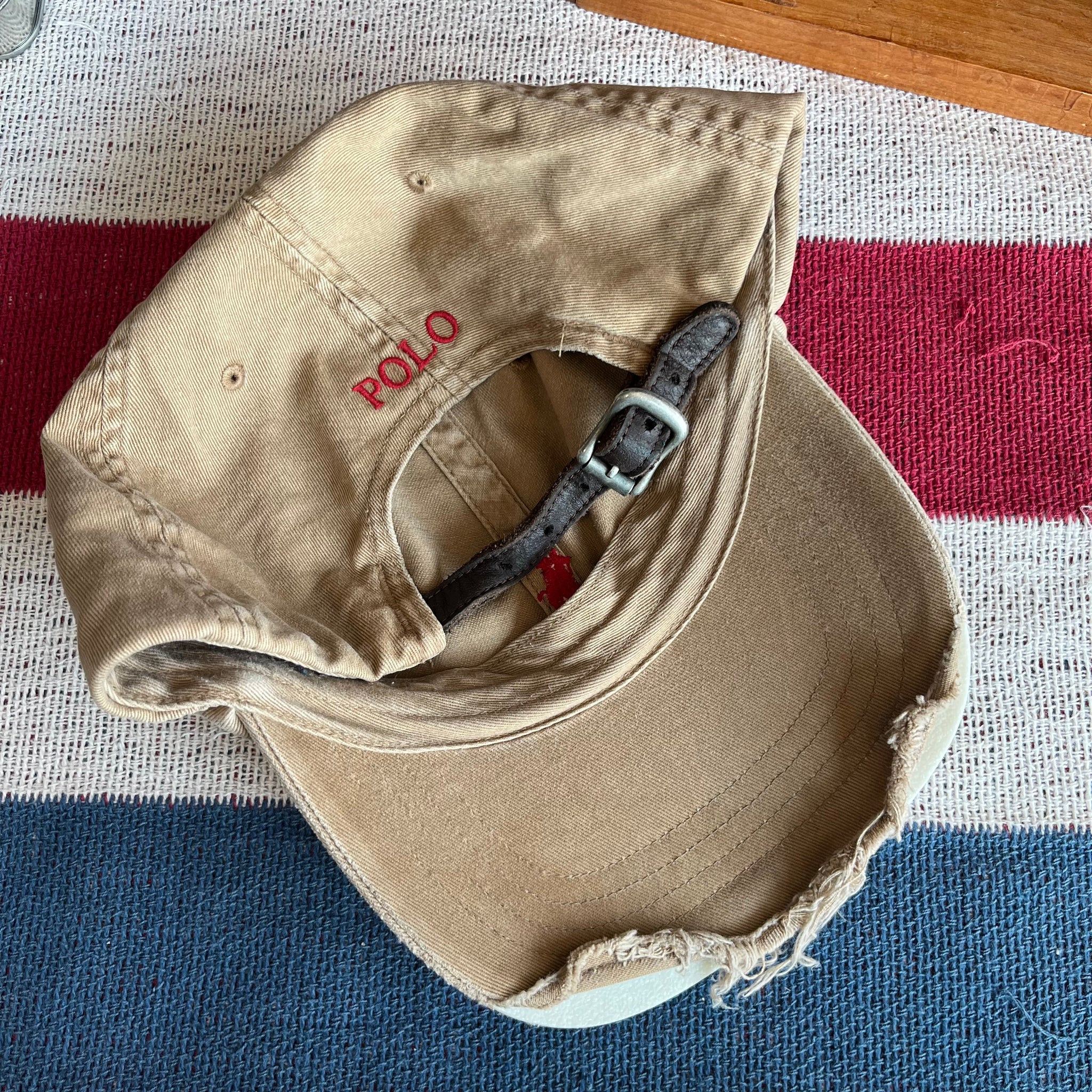Vintage Polo Ralph Lauren Chino Baseball Cap