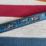 Vintage Lighthouses Needlepoint Belt by Preston Leather Products in New England, USA