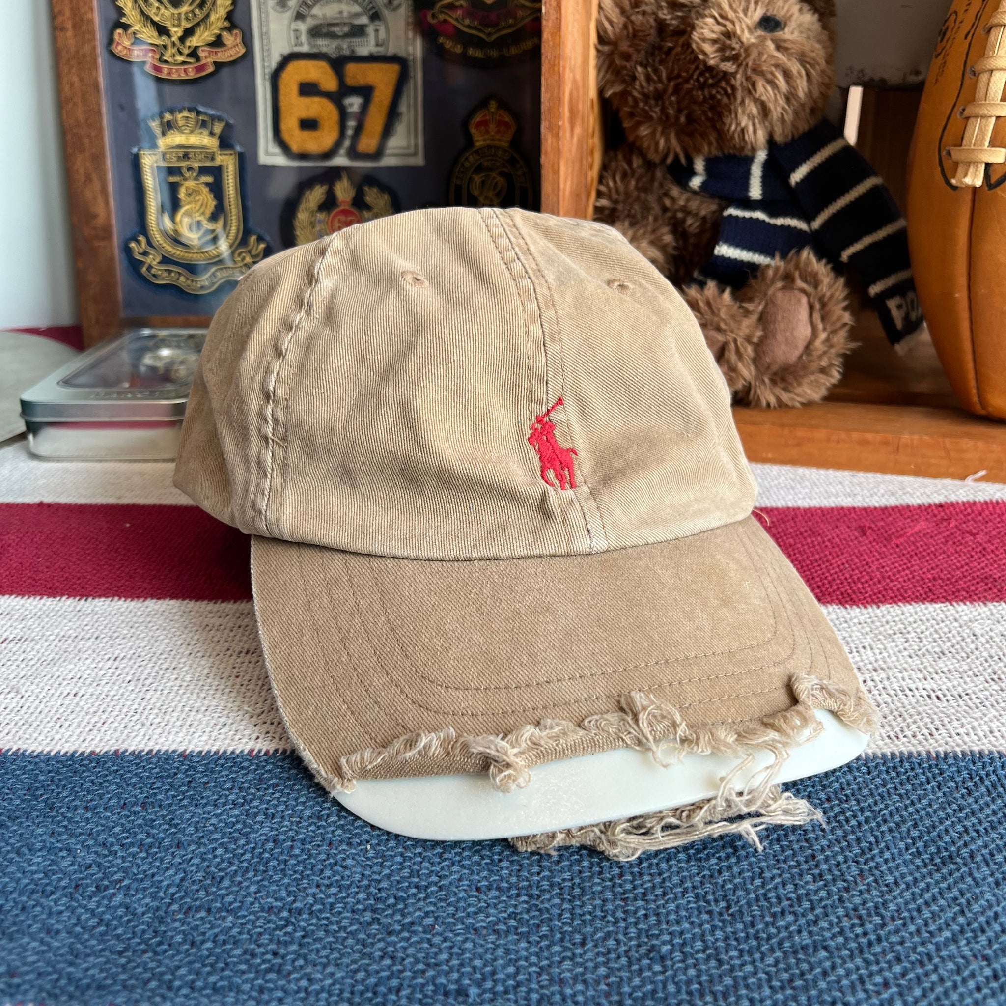 Vintage Polo Ralph Lauren Chino Baseball Cap