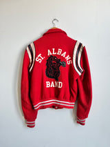 1977 St. Albans Band ‘Jim’ Varsity Jacket