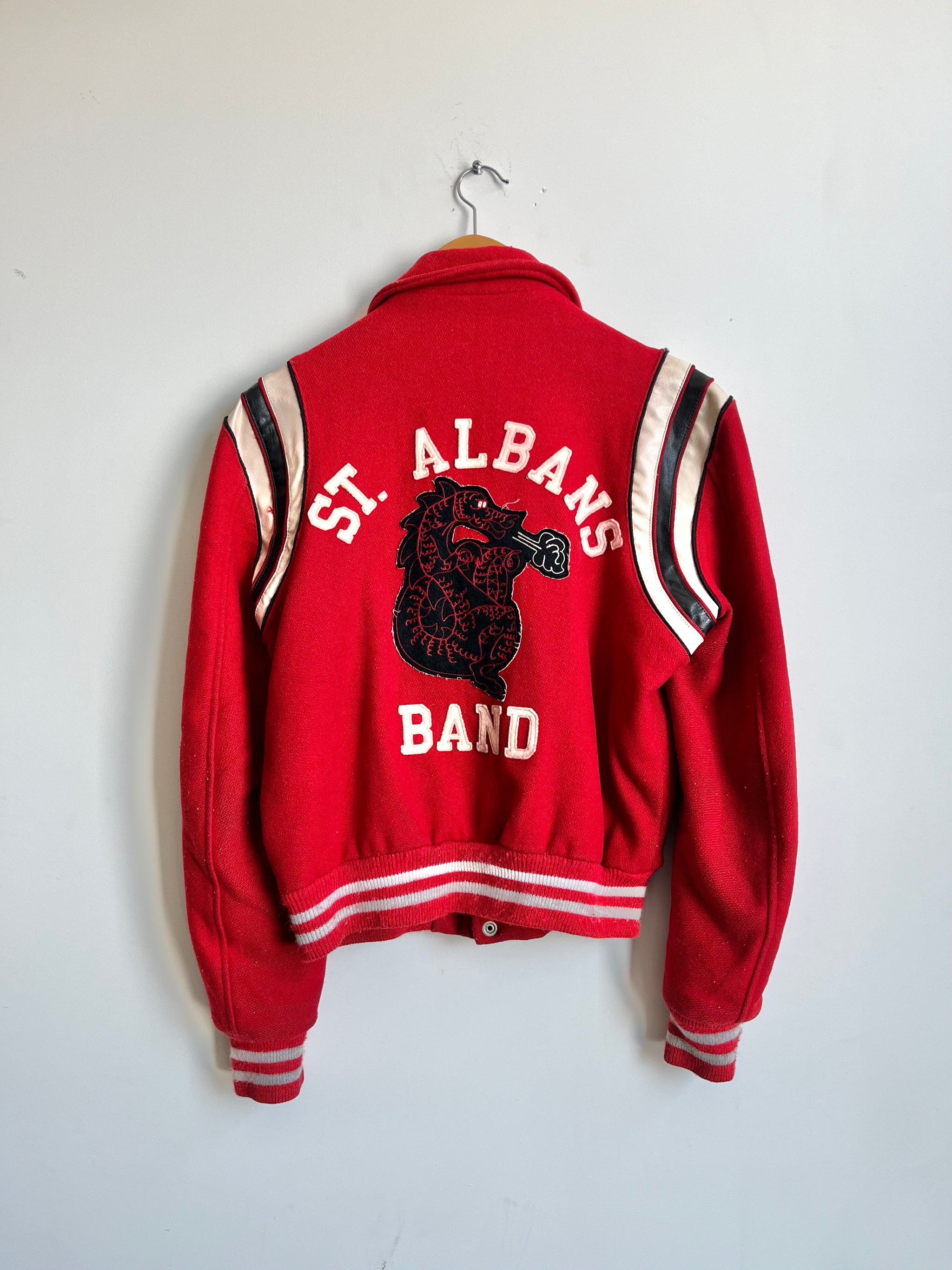 1977 St. Albans Band ‘Jim’ Varsity Jacket