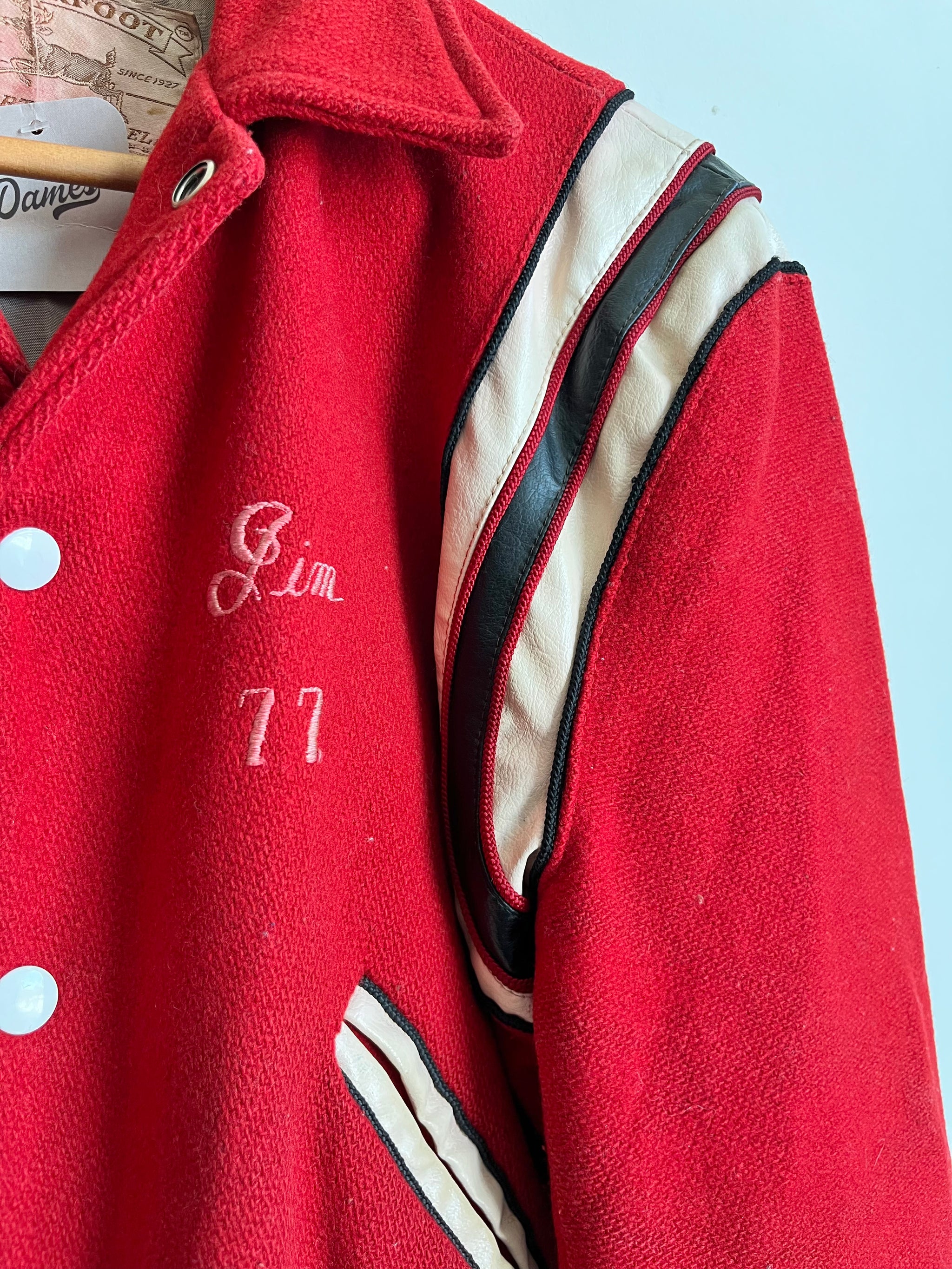 1977 St. Albans Band ‘Jim’ Varsity Jacket