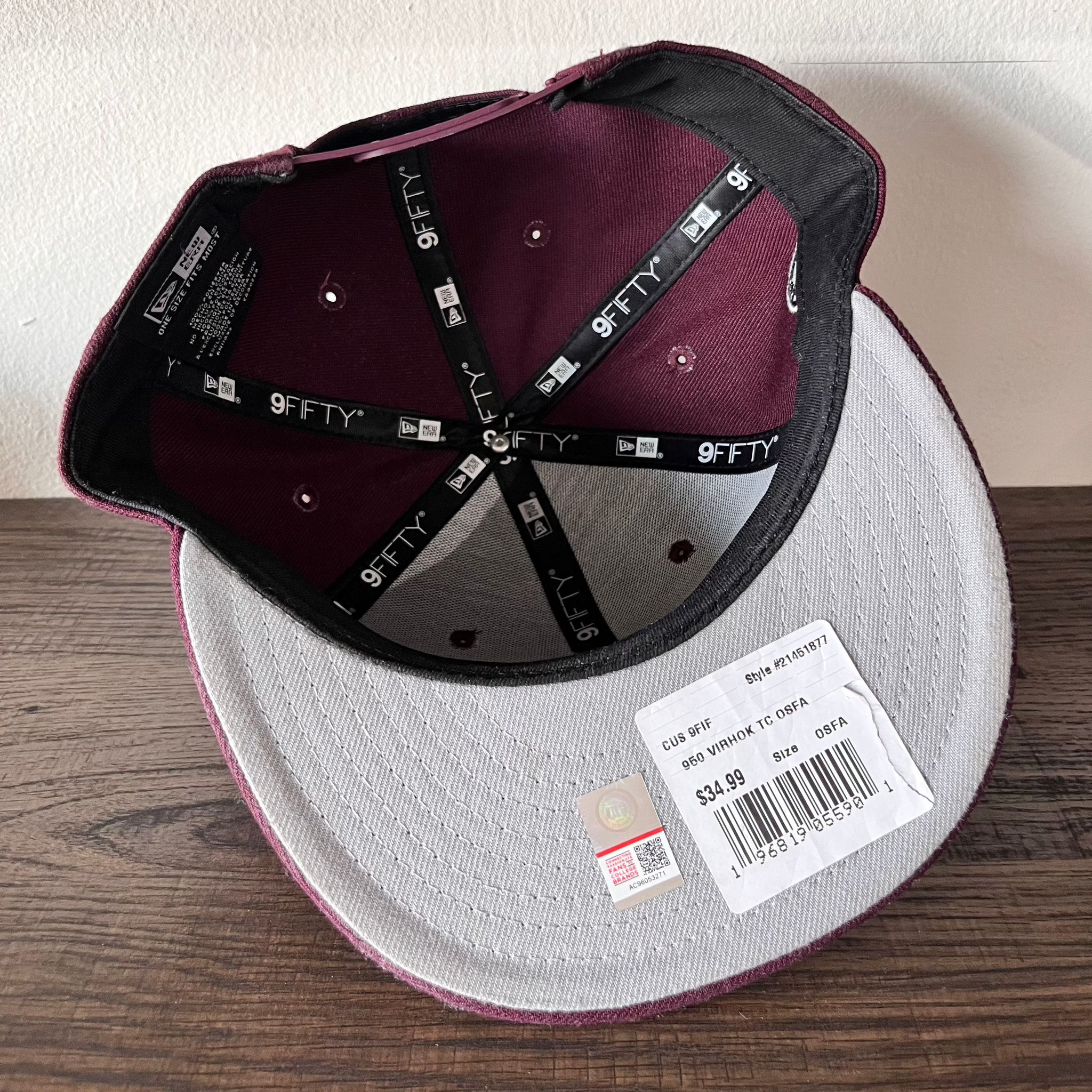 Virginia Tech Hokies Snap Back Hat