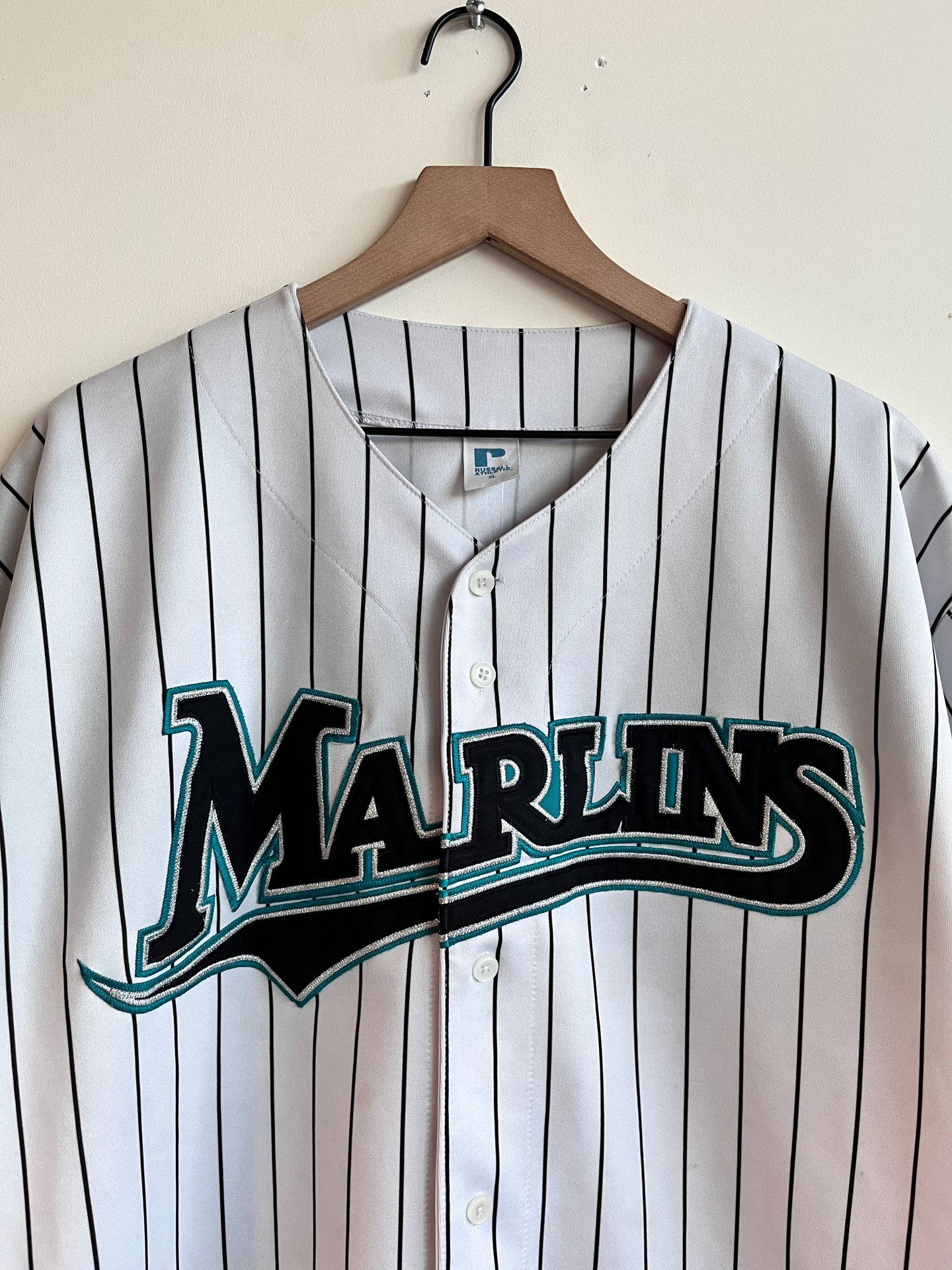 Vintage Russell Athletic Florida Marlins Baseball Jersey