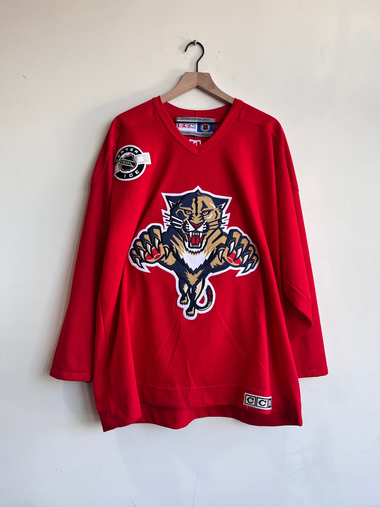 CCM NHL Center Ice Florida Panthers Hockey Jersey