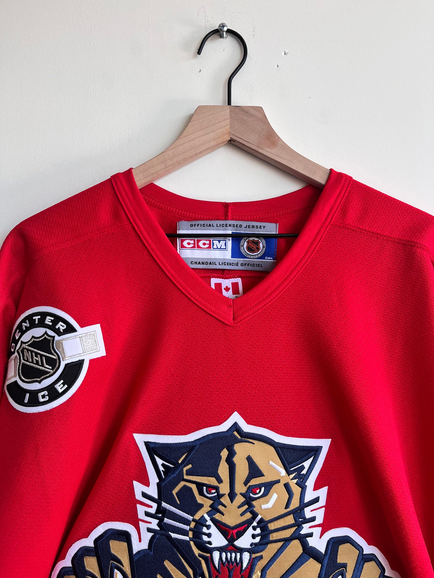 CCM NHL Center Ice Florida Panthers Hockey Jersey