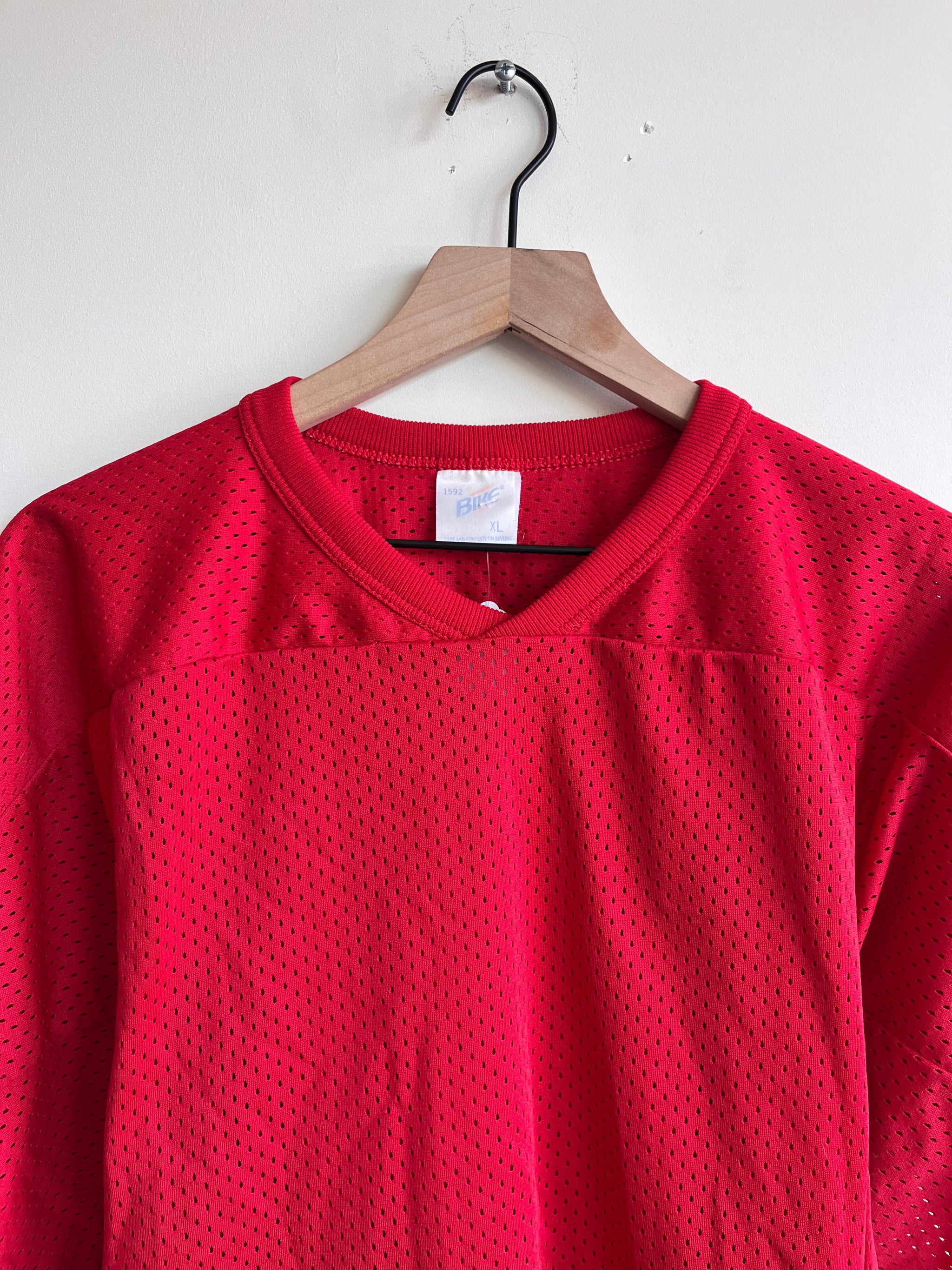 1990s Bike Blank Mesh Football Jersey