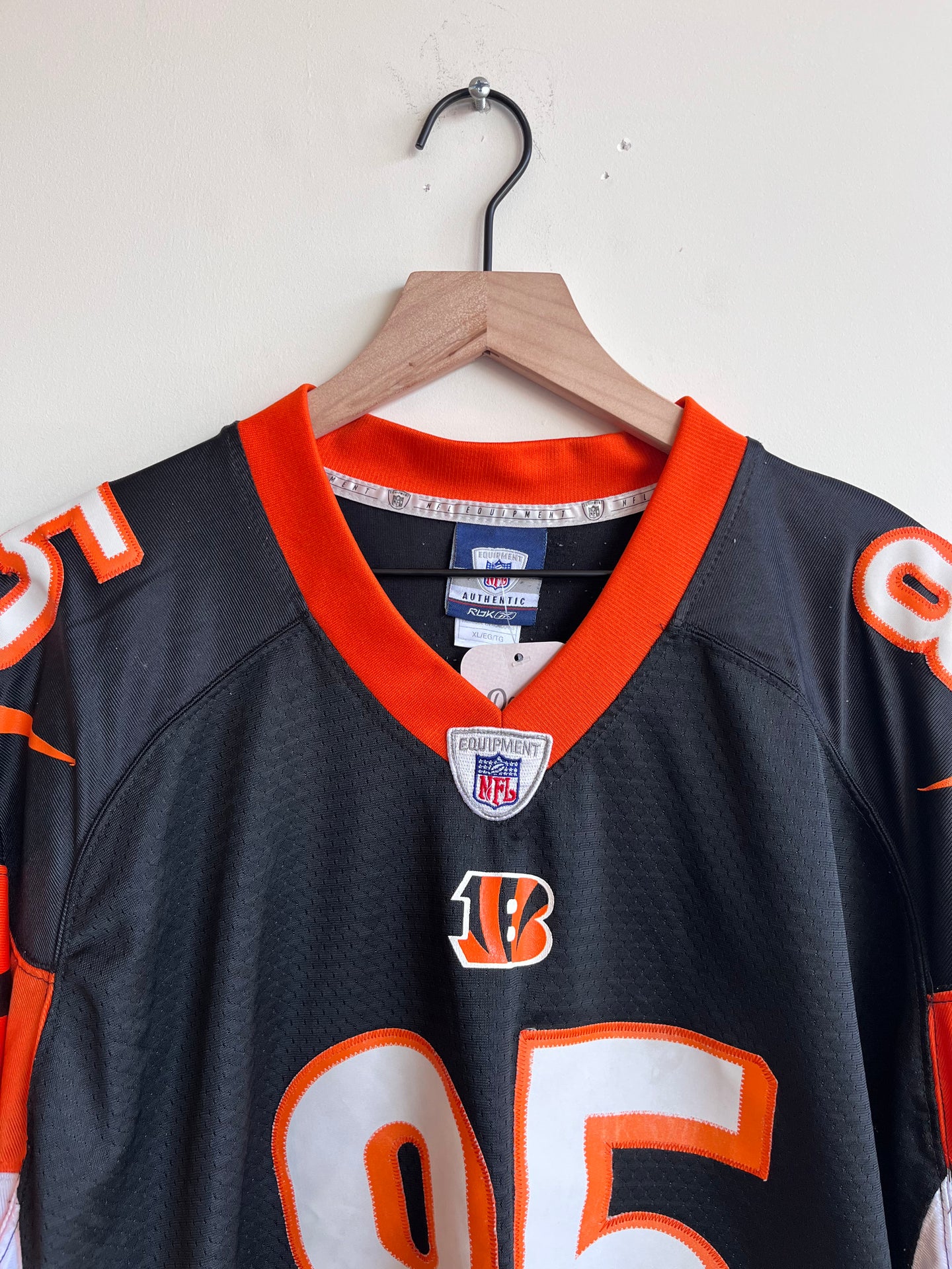 Reebok NFL Equipment Cincinnati Bengals Chad Johnson Cincinnati Bengals Football Jersey